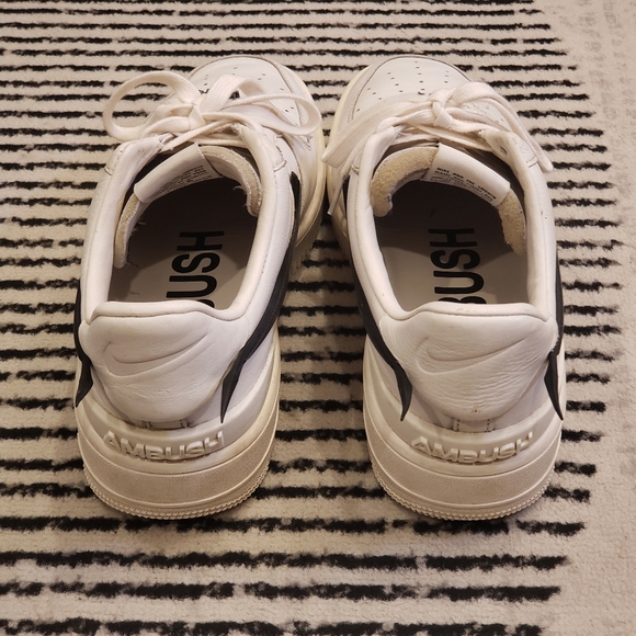 Size 11.5 - Nike Air Force 1 Low x AMBUSH Phantom White 3D Swoosh - Picture 7 of 10